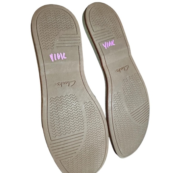 Clarks Leather Loafers - Matte Black Size 8.5 - Picture 8 of 8